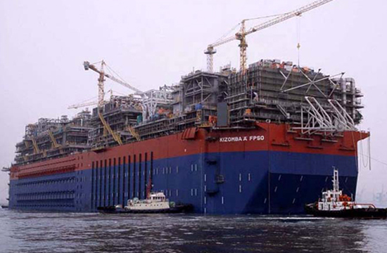 FPSO Kizomba A Spread Mooring Image