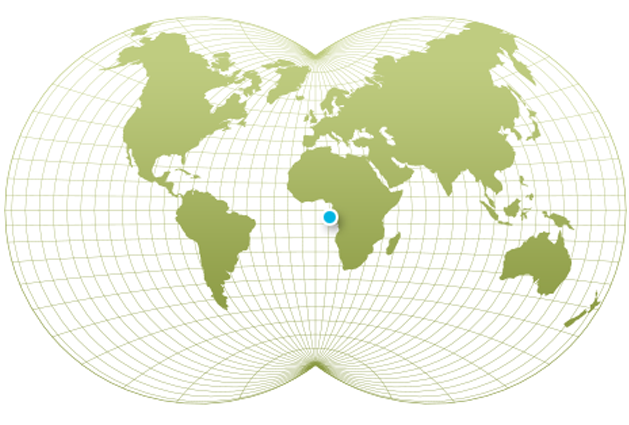 FSO Kome-Kribi 1 Tower Yoke Location Image